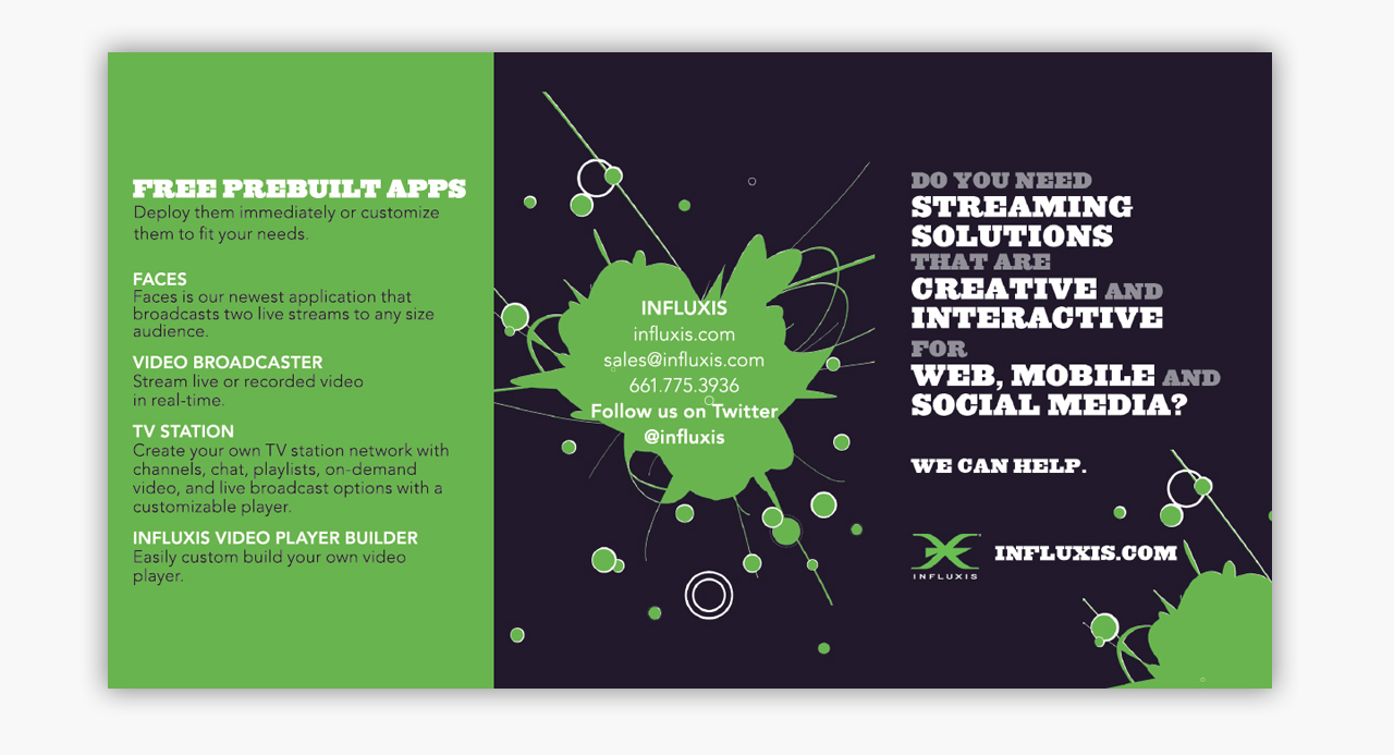 Influxis Affiliate Portal